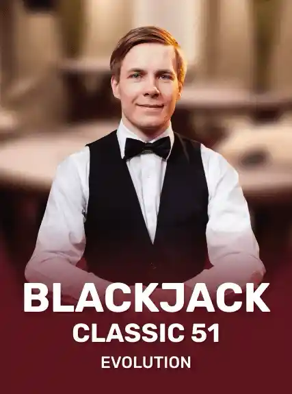 Blackjack Classic 51 game tile