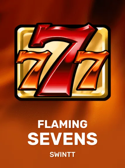 Flaming Sevens game tile